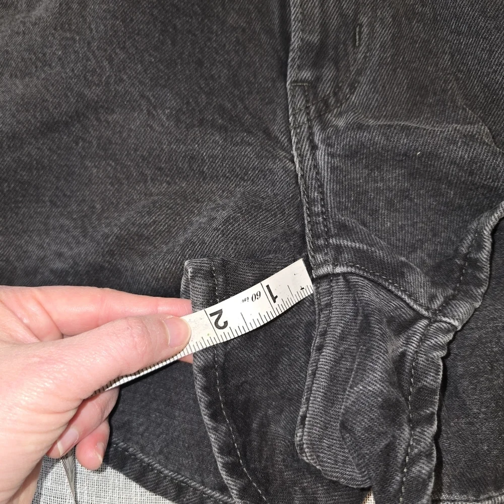 Levi's Black Denim Jean Shorts